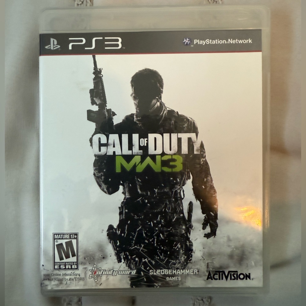 Call of Duty: Modern Warfare 3 for PS3 - Black and White